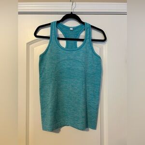 Lululemon Athletica Swiftly Tech Turquoise Racerback Tank Top
